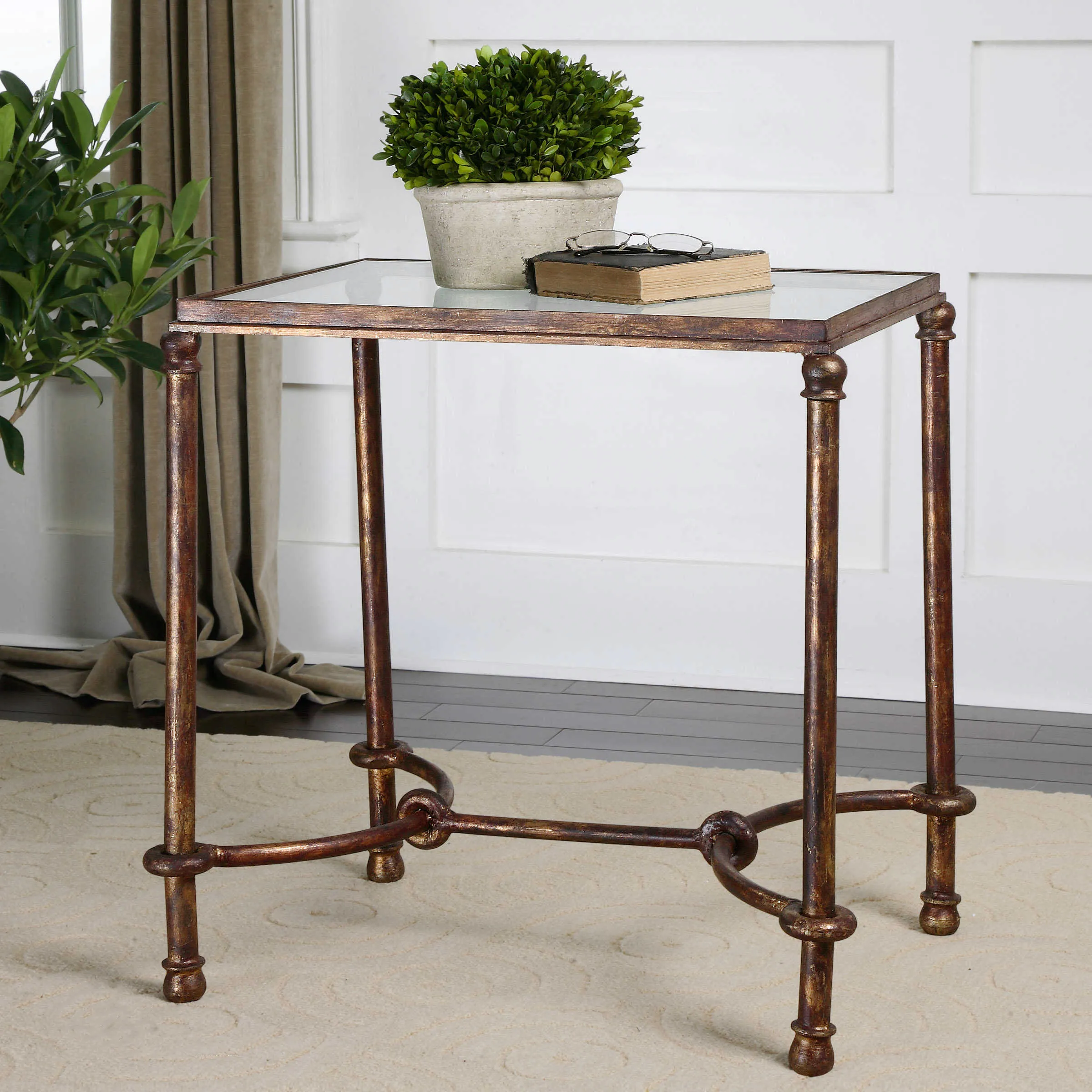 Warring Iron End Table