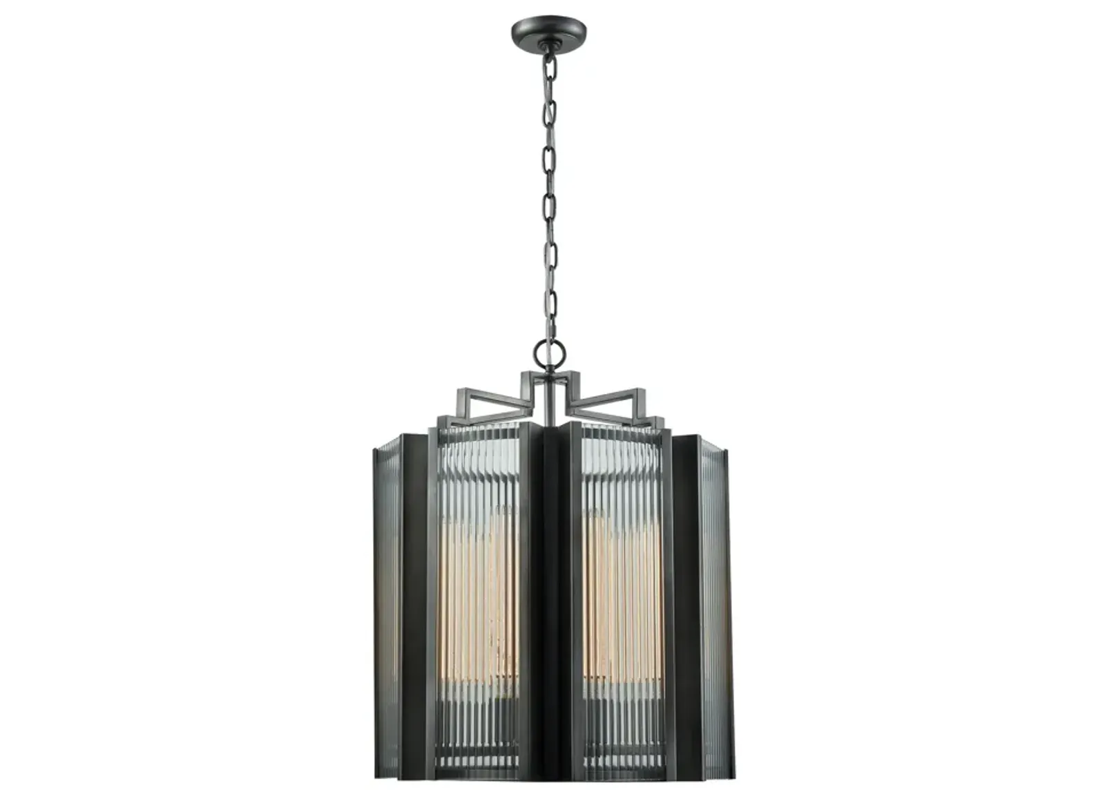 Space Elevator 21" Wide 8-Light Chandelier