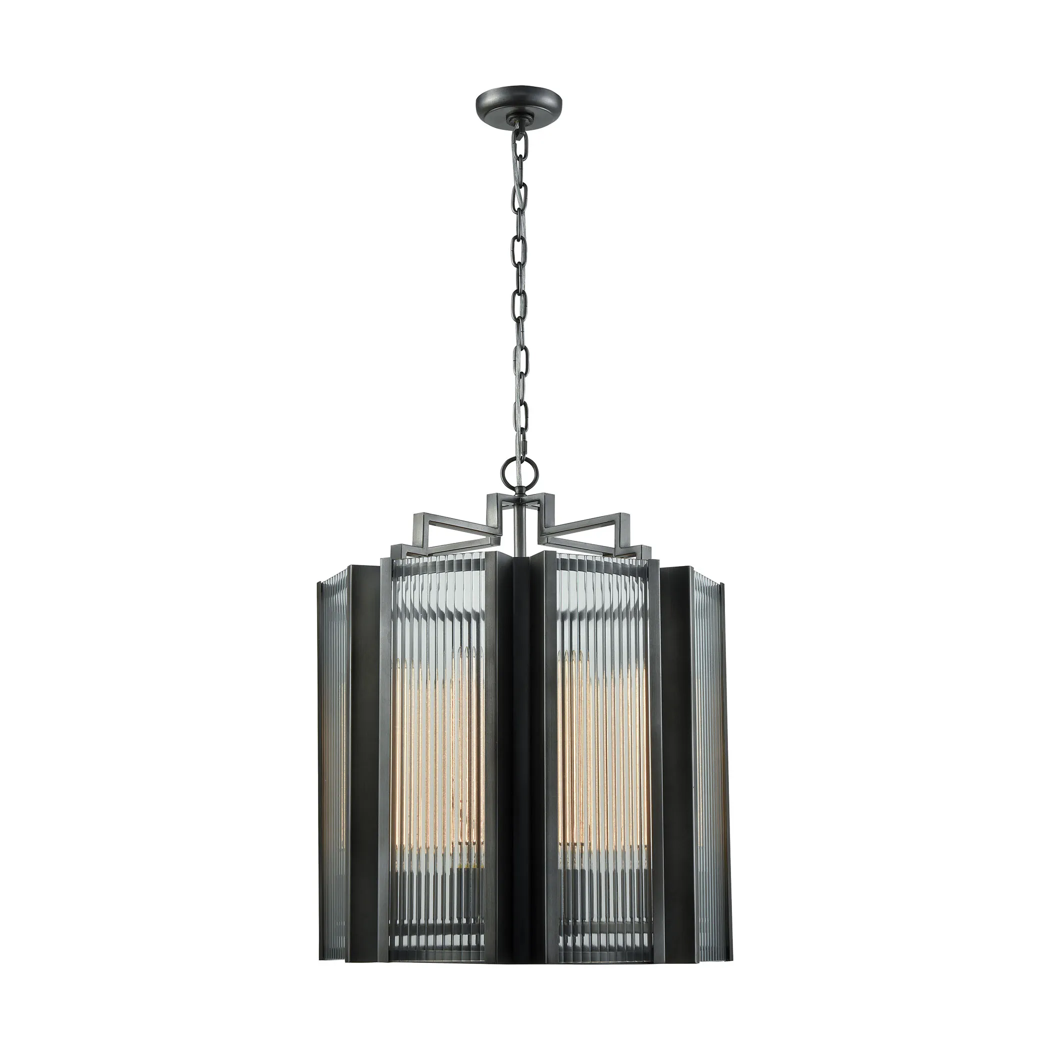 Space Elevator 21" Wide 8-Light Chandelier