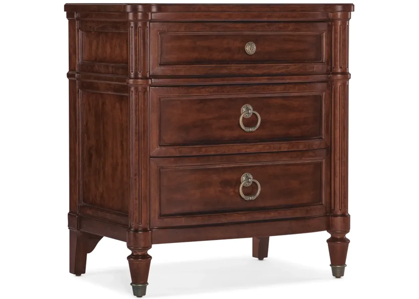 Charleston Three-Drawer Nightstand