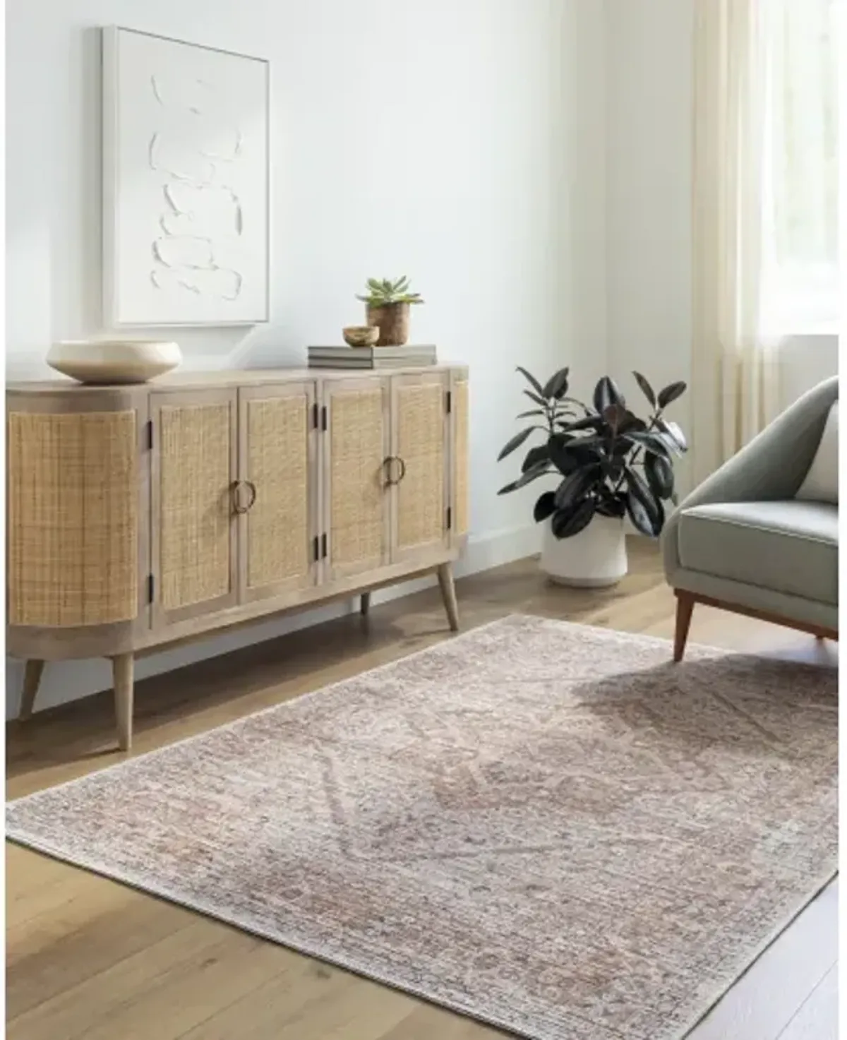 Nolita NLT-2301 2'6" x 7'3" Machine Woven Rug