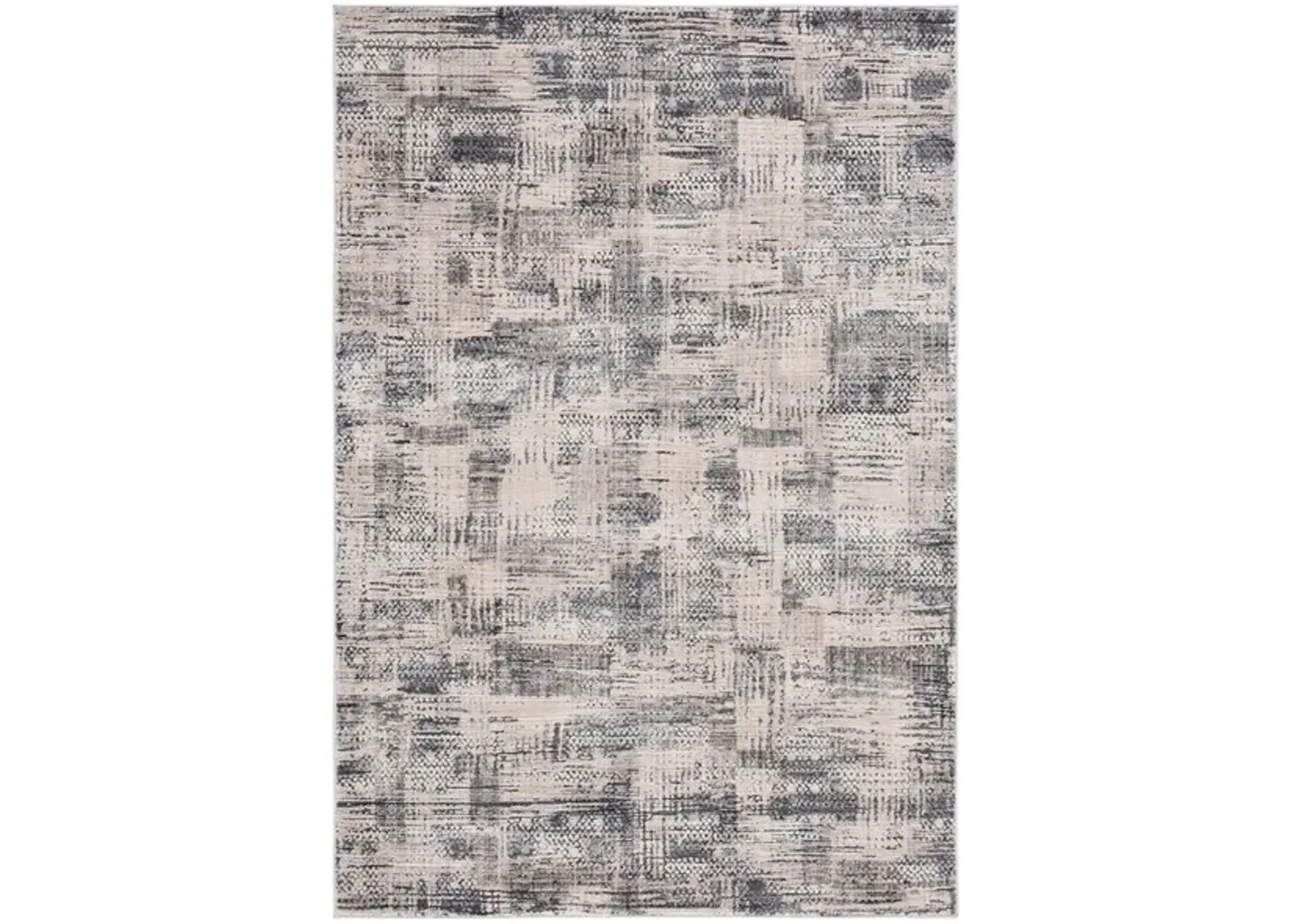 WHISPER 812 Grey  8' X 10' Large Rectangle Rug