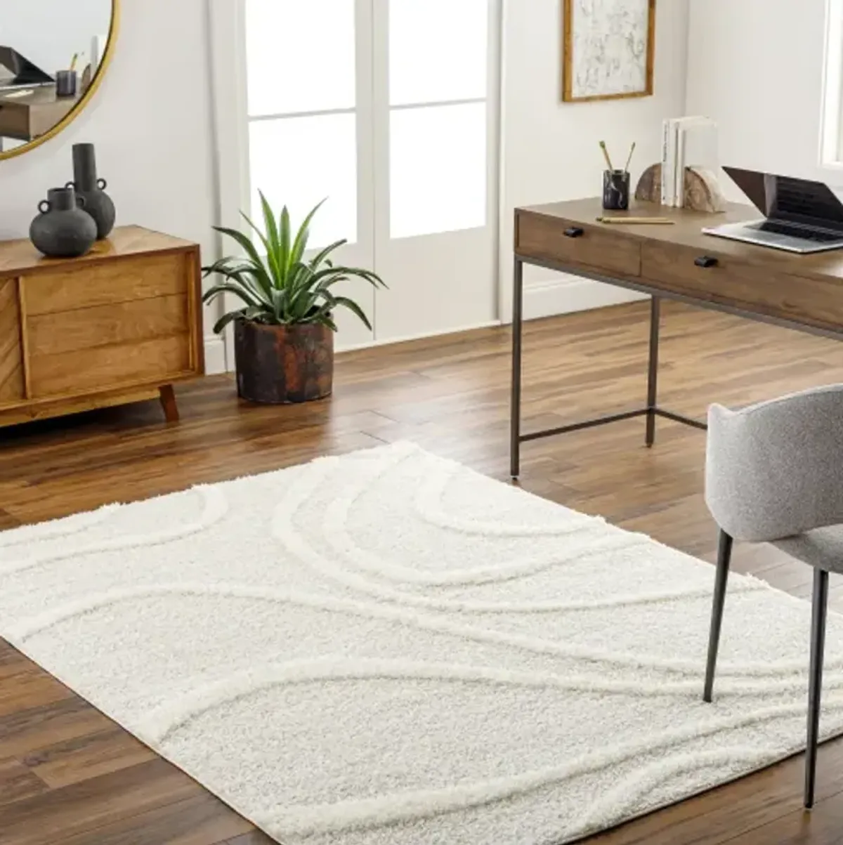 Rodos RDO-2341 7'10" x 10' Machine Woven Rug