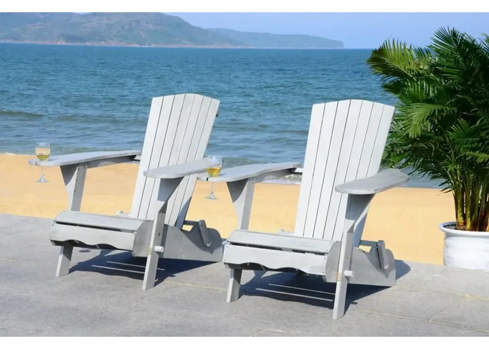 Breetel Outoor Adirondack Chairs - Set of 2