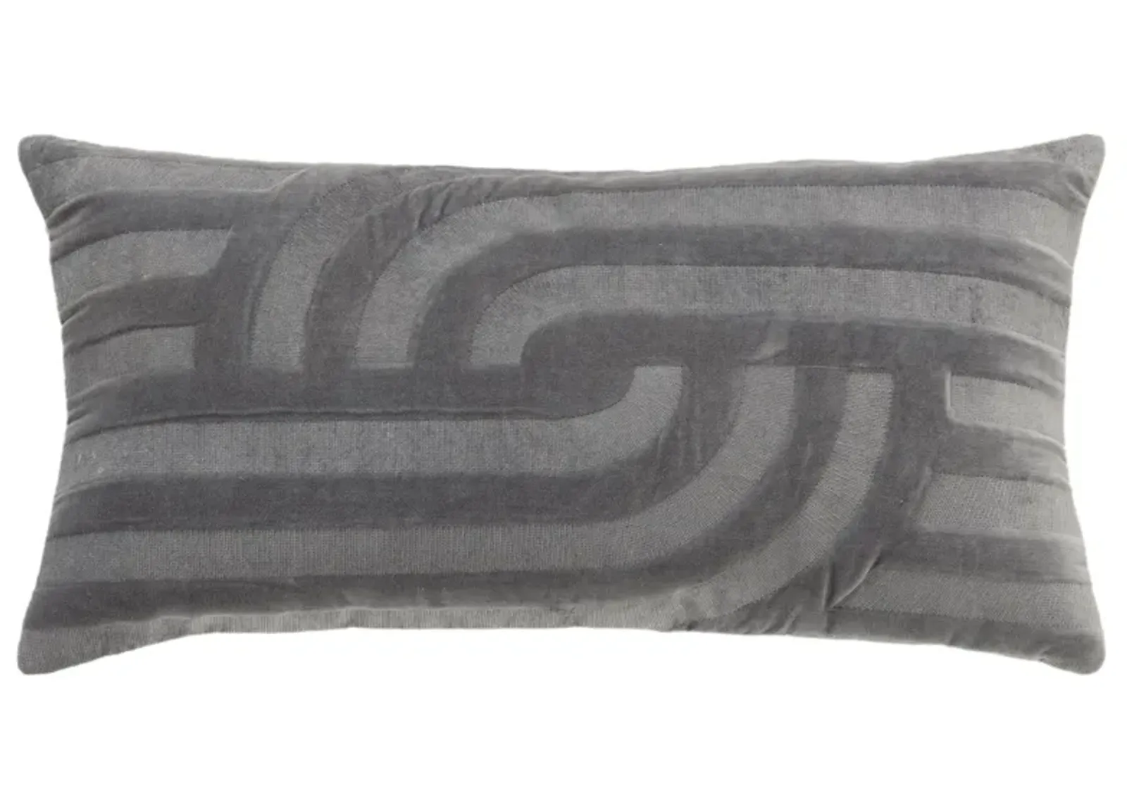 abstract grey Pillow