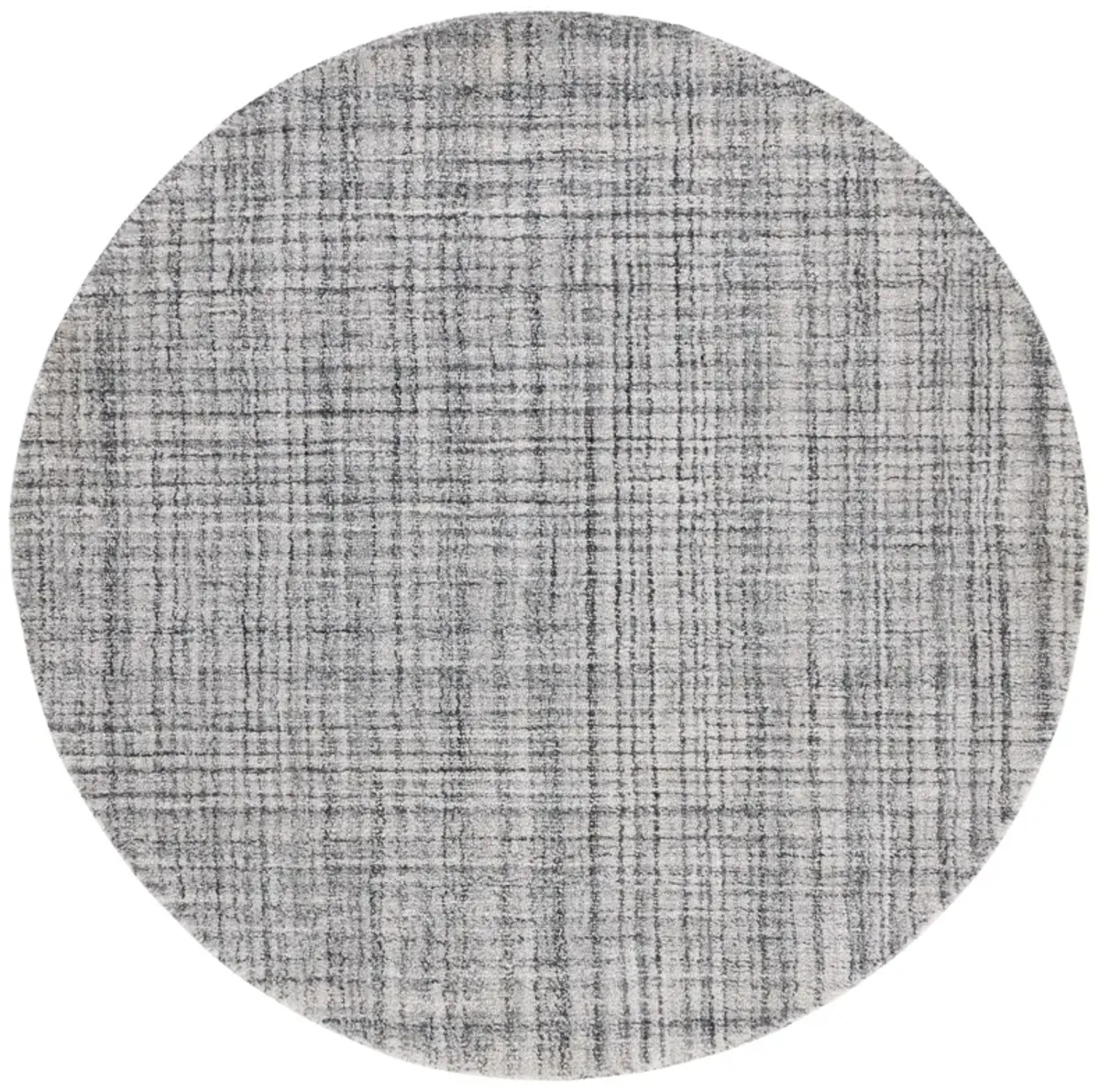 ABSTRACT Hand Tufted 6' x 6' Round area rug