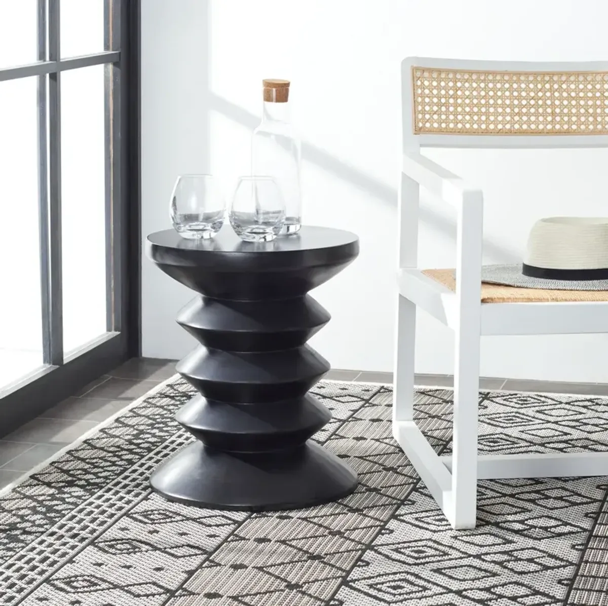 Benaya Outdoor Accent Stool