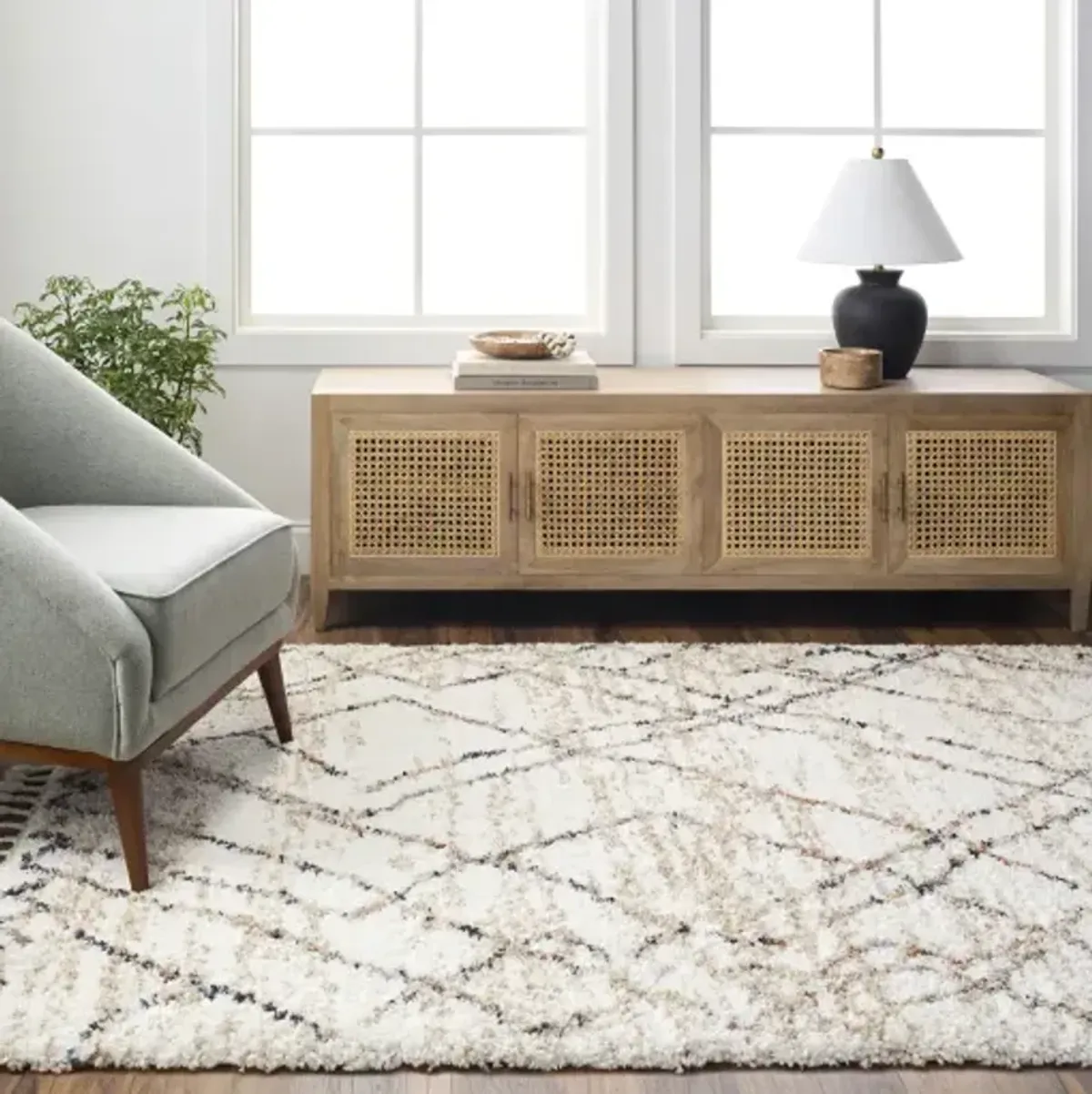 Jakarta JKT-2308 5'3" x 7' Machine Woven Rug