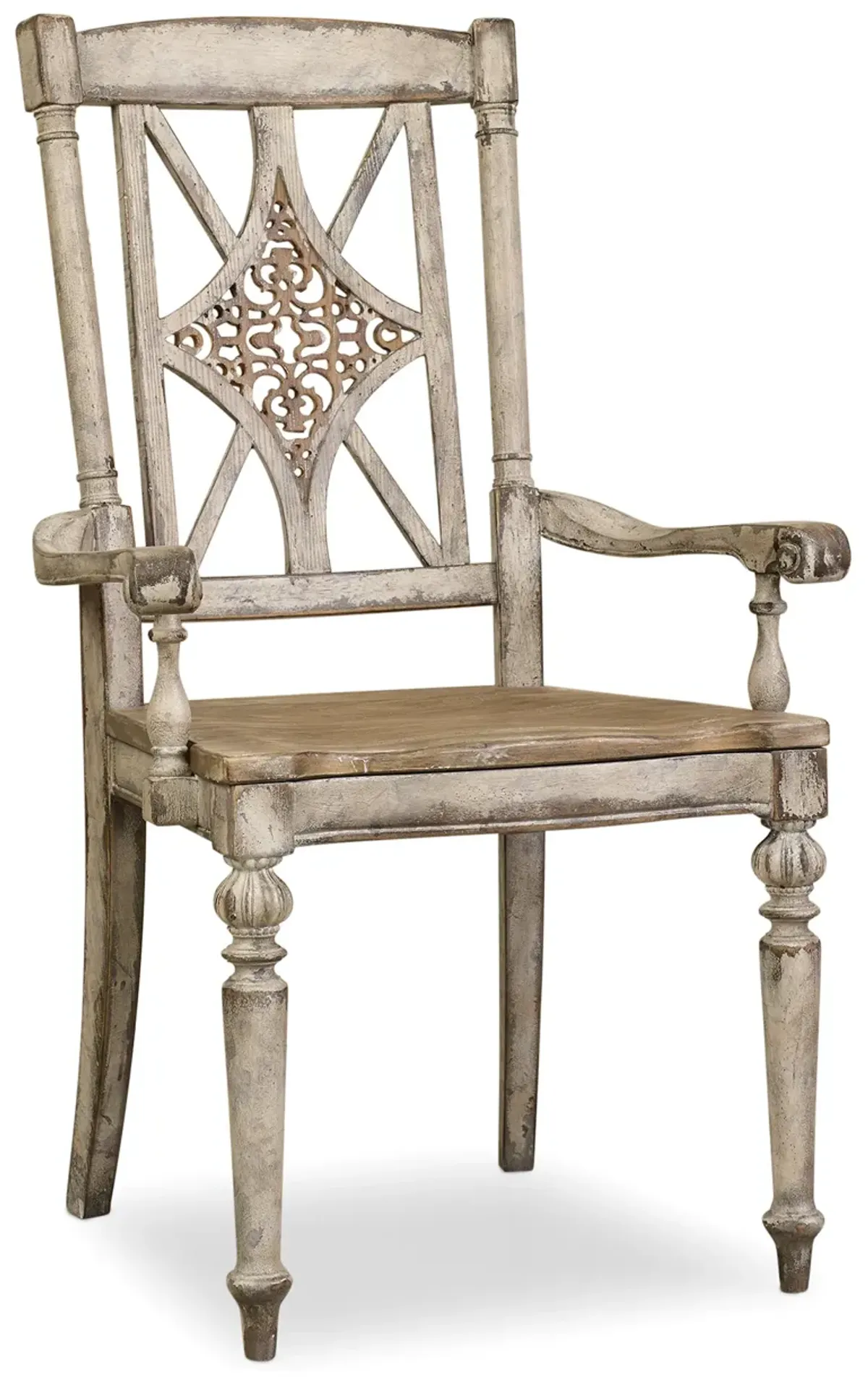 Chatelet Fretback Arm Chair - Set of 2