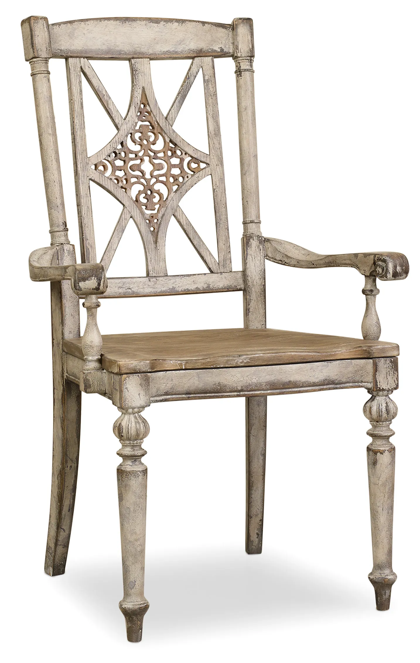 Chatelet Fretback Arm Chair - Set of 2