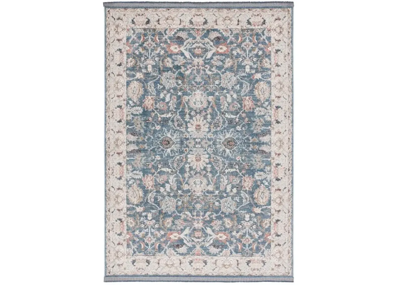 VIVALDI 516 Blue  4' X 6' Small Rectangle Rug