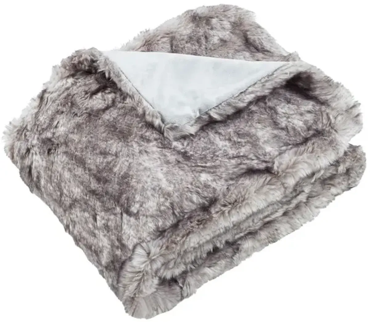 Faux Chinchilla Throw