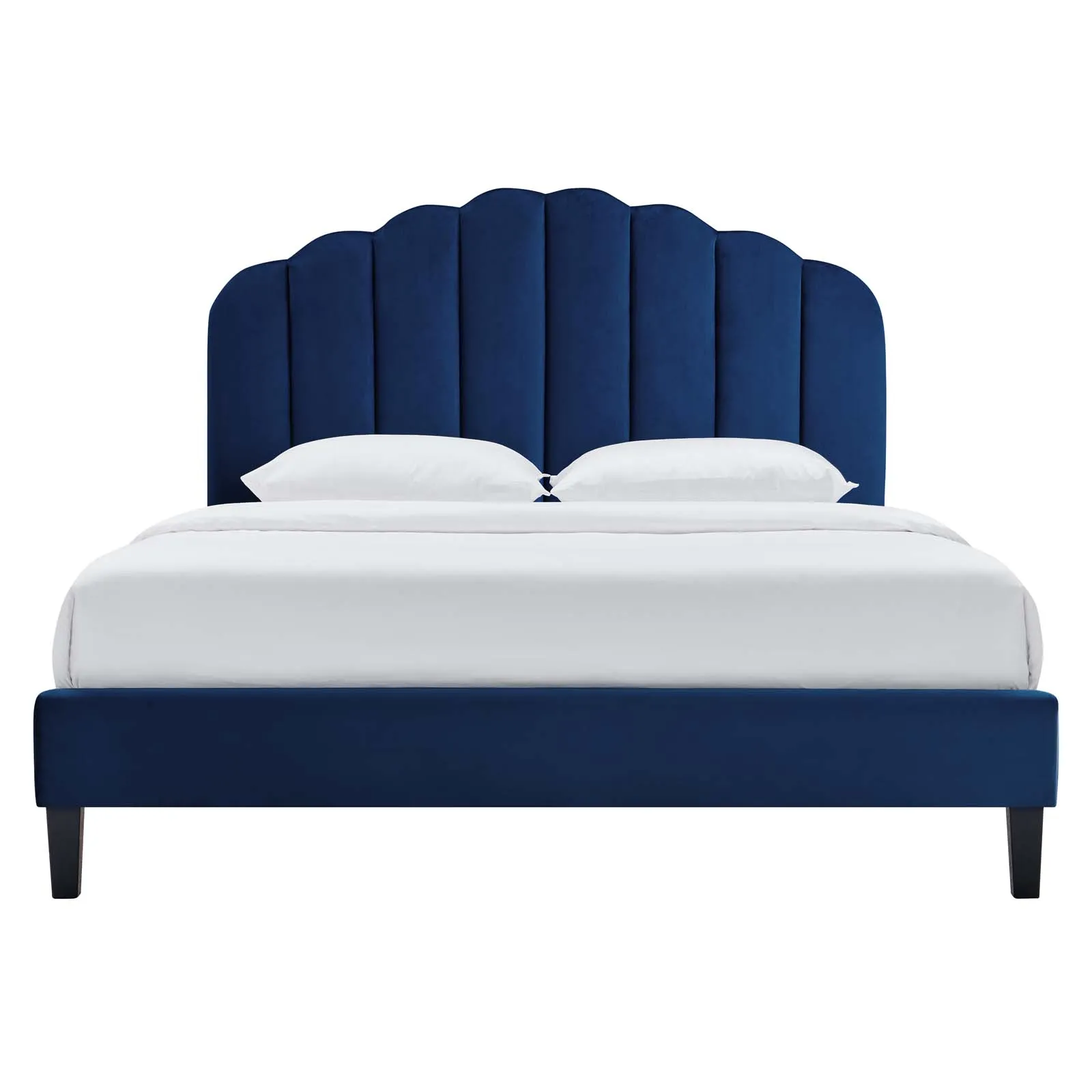 Daisy Performance Velvet King Platform Bed