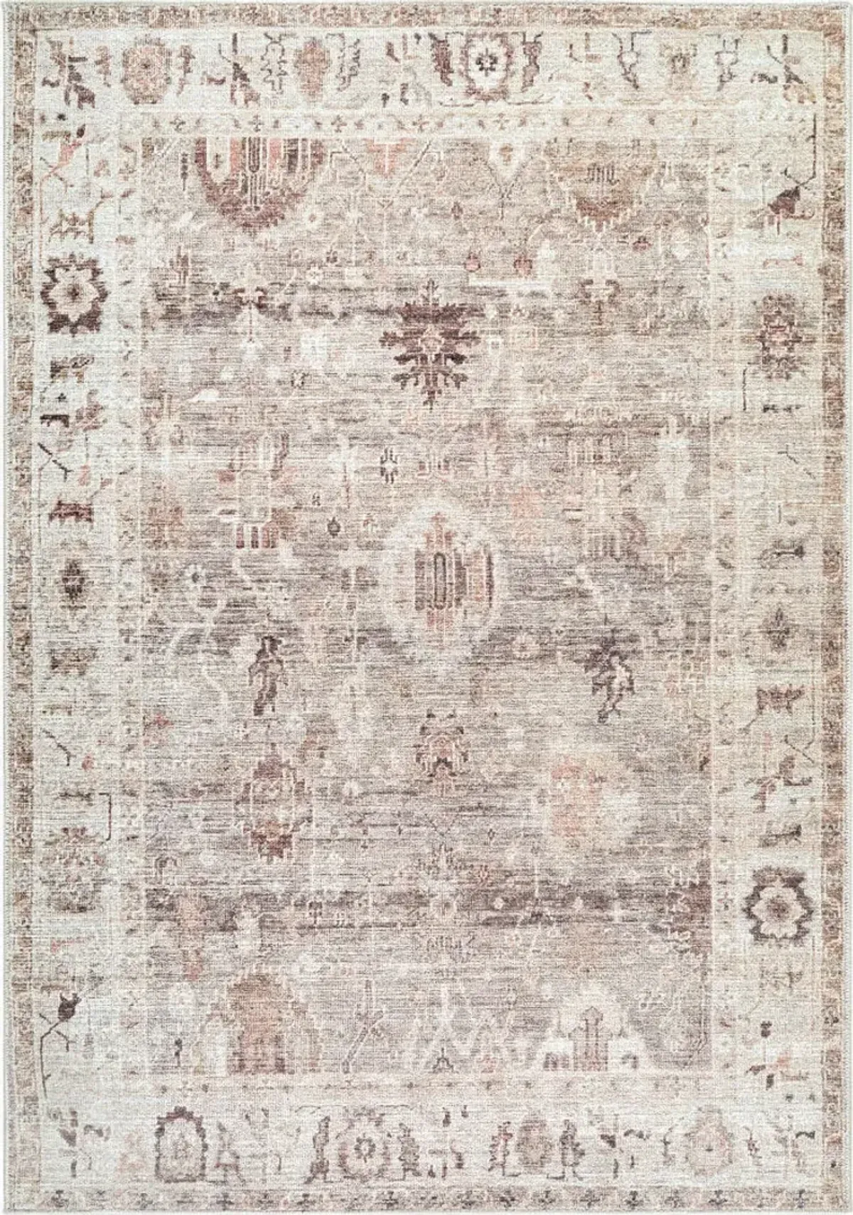 Marlene BOMN-2311 3'10" x 5'7" Machine Woven Rug