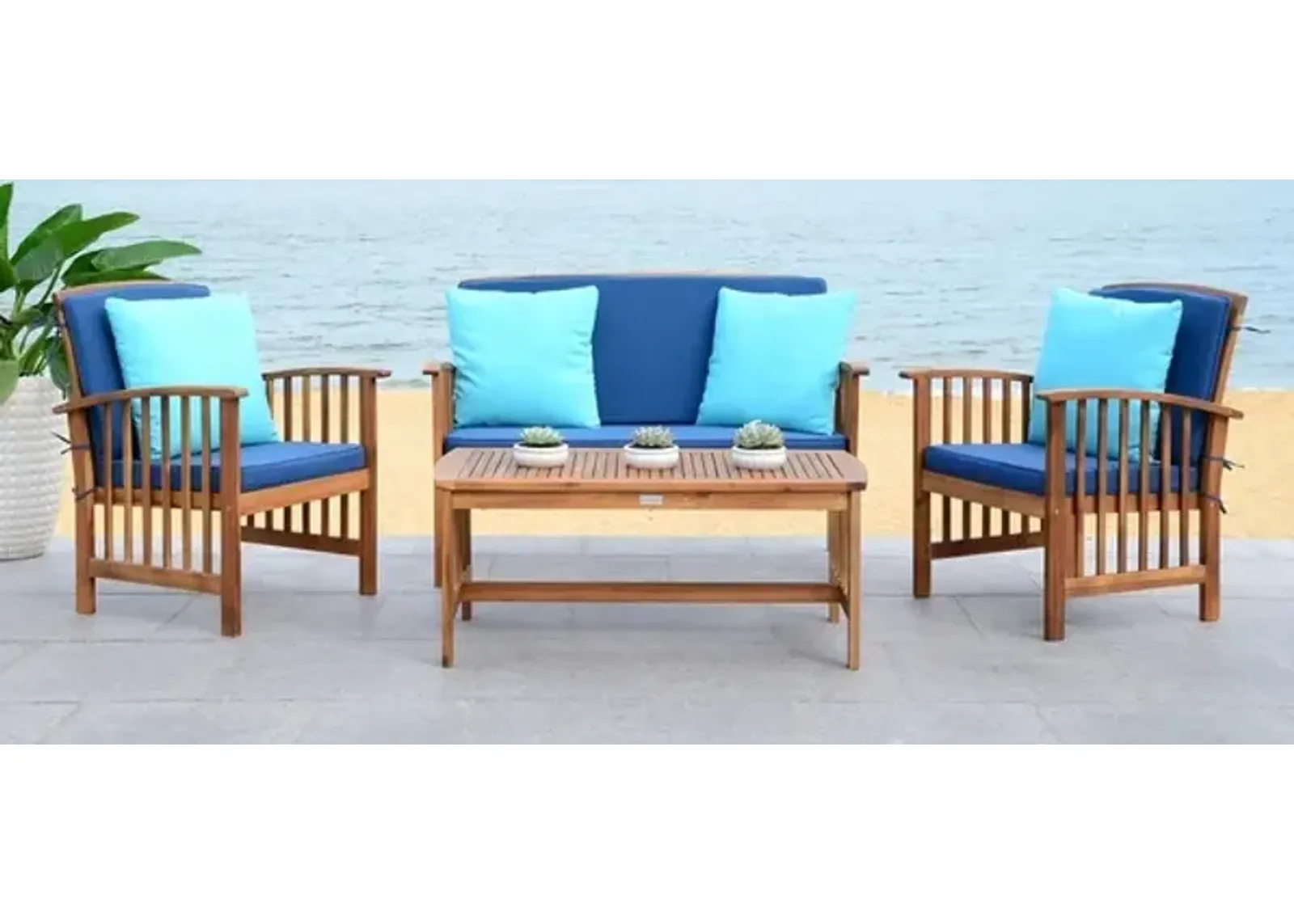 Rocklin 4 Pc Outdoor Set