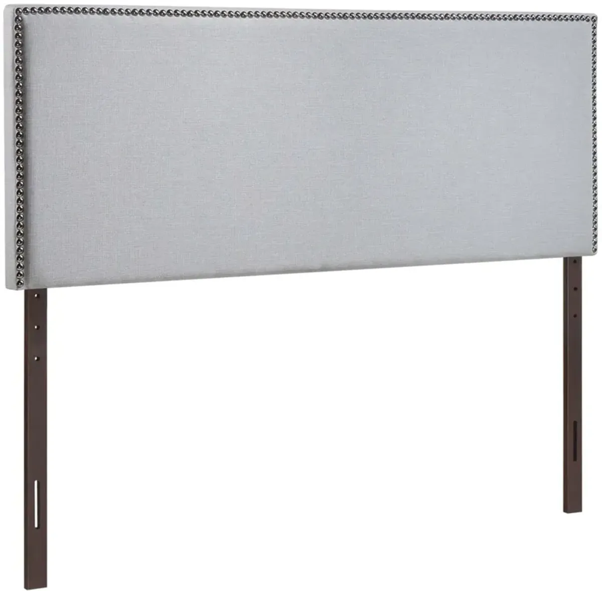 Region Nailhead King Upholstered Headboard