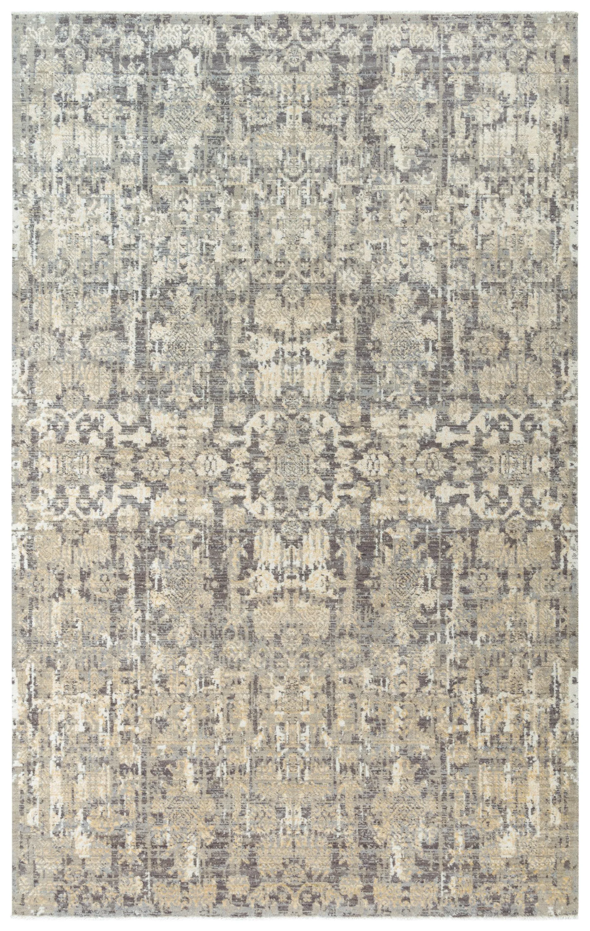 Couture Copper/Beige Classic/Updated NZ Wool/Tencel Blend 9'x12' Rectangle Rug