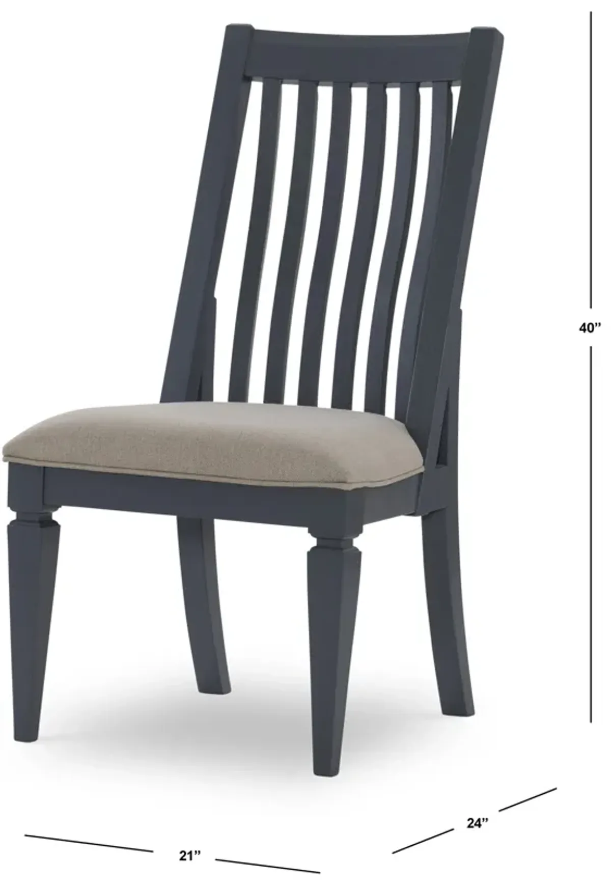 Essex (Graphite) Side Chairs - Set of 2