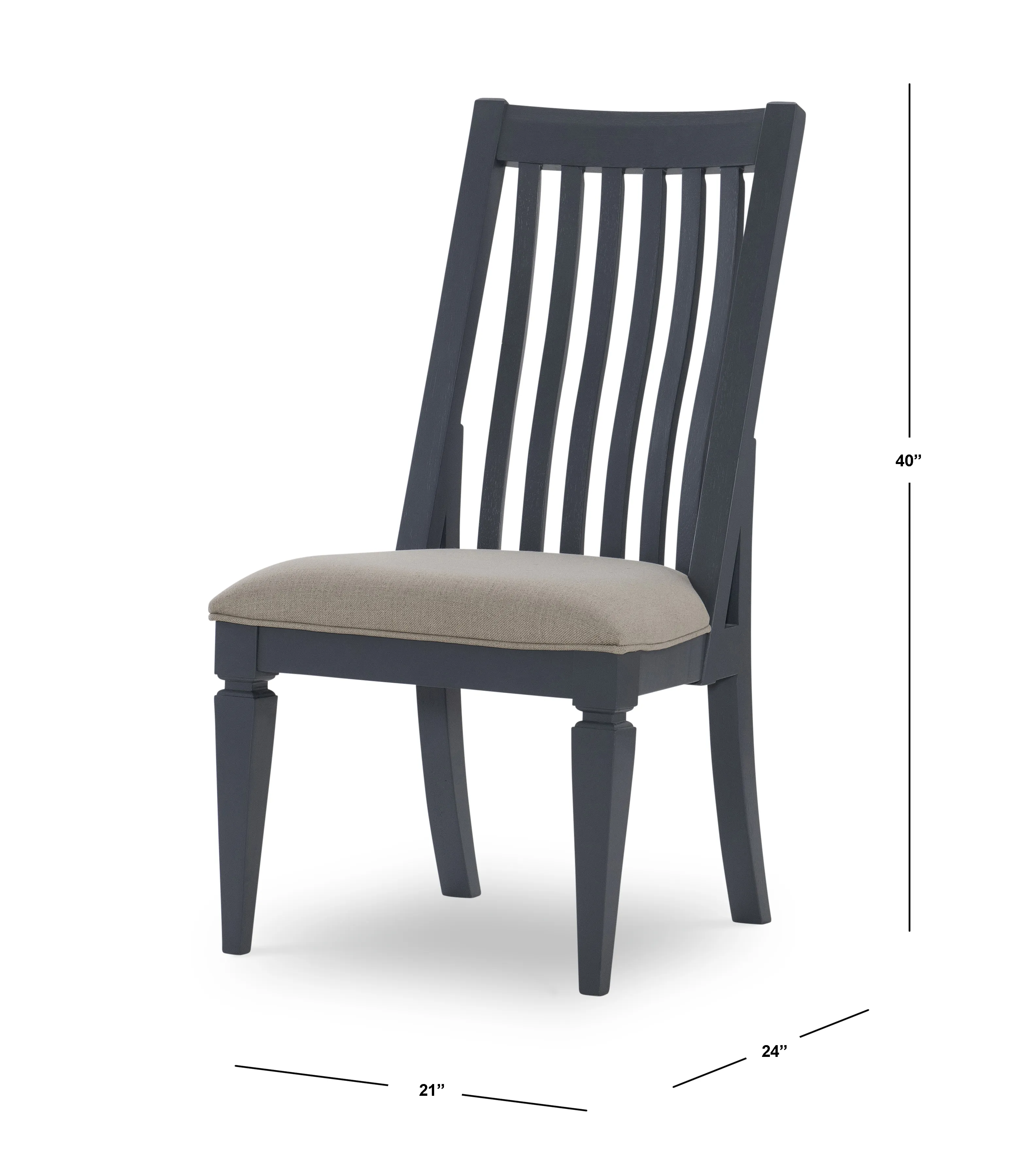 Essex (Graphite) Side Chairs - Set of 2