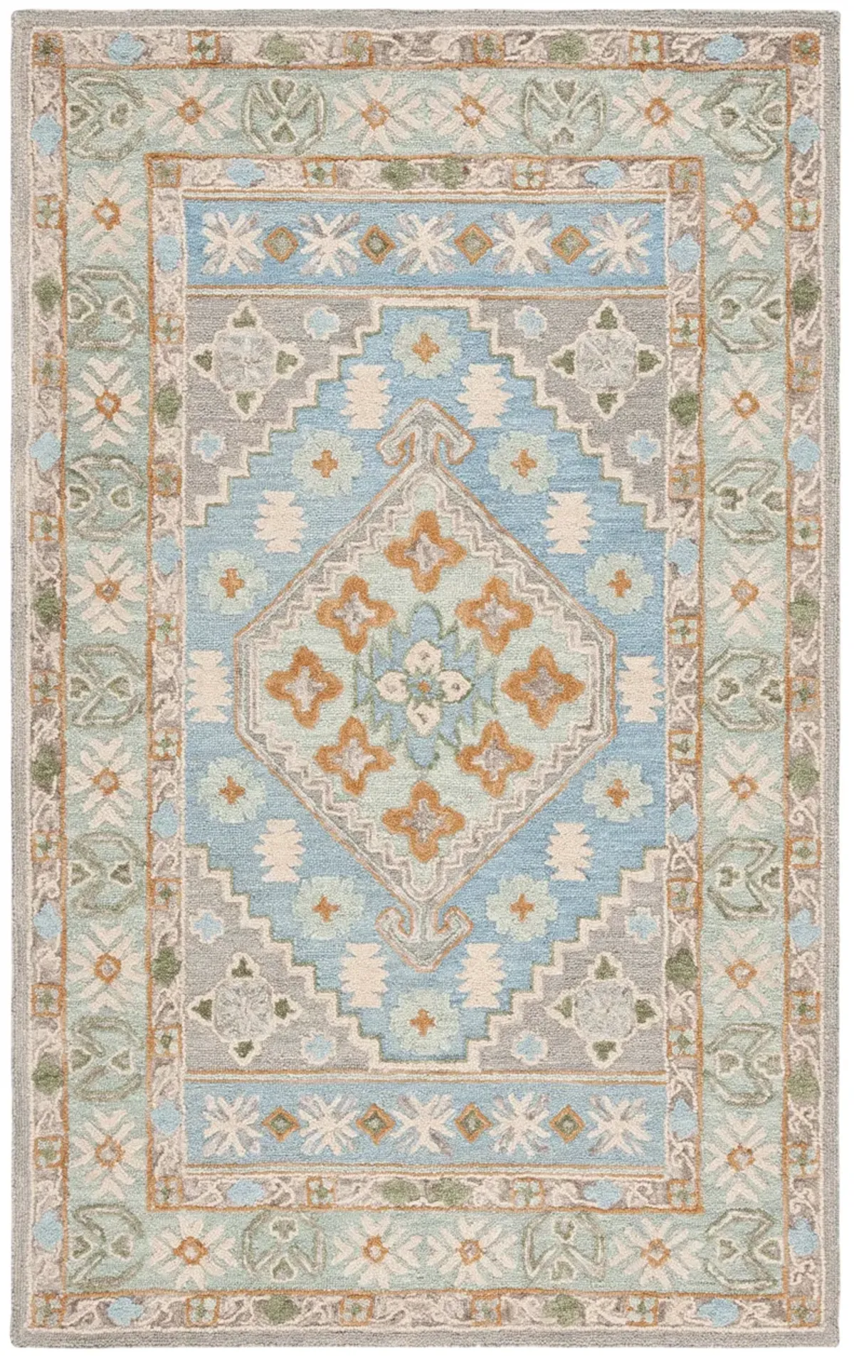 HERITAGE Hand Tufted 4' x 6' area rug