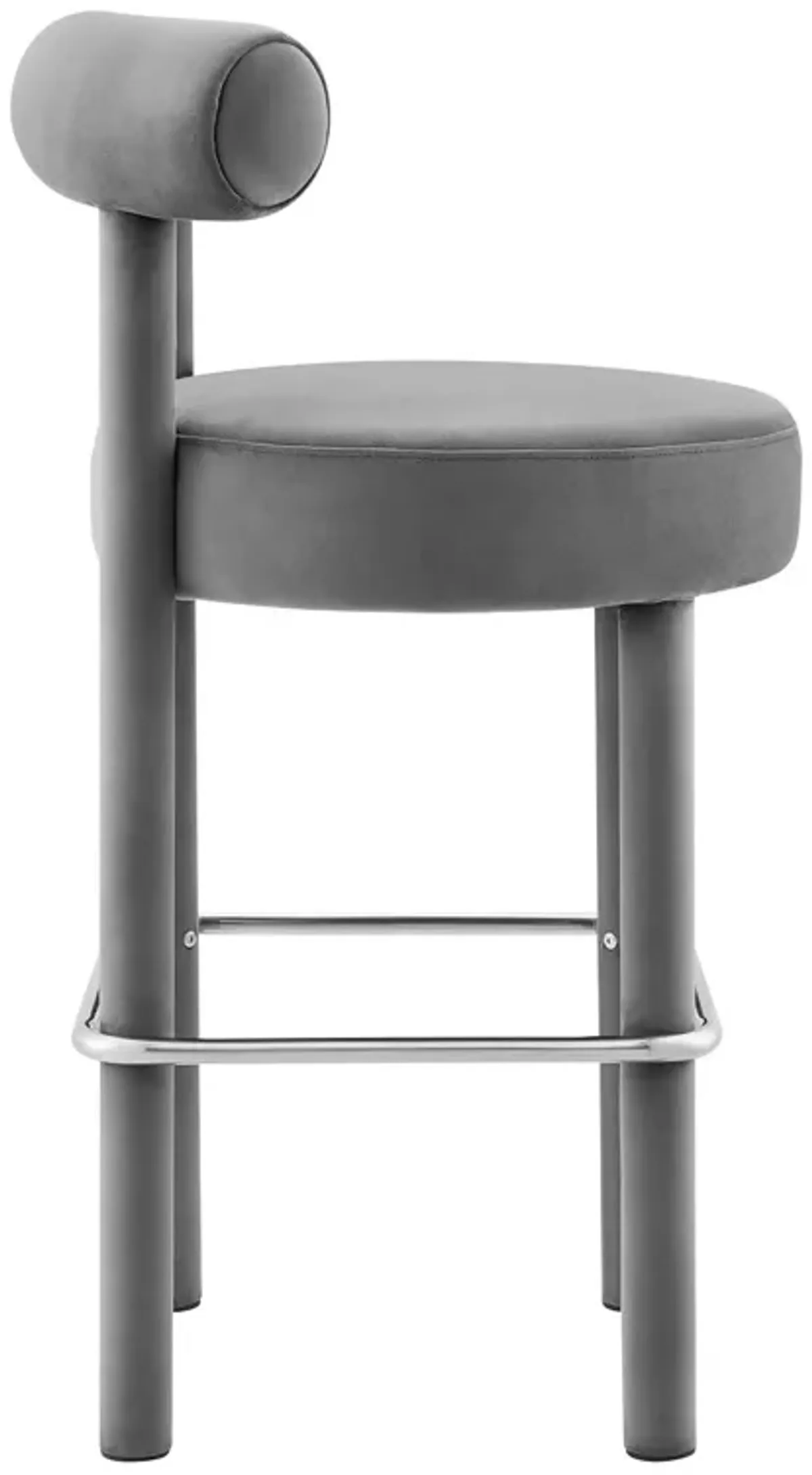 Toulouse Performance Velvet Bar Stool - Set of 2