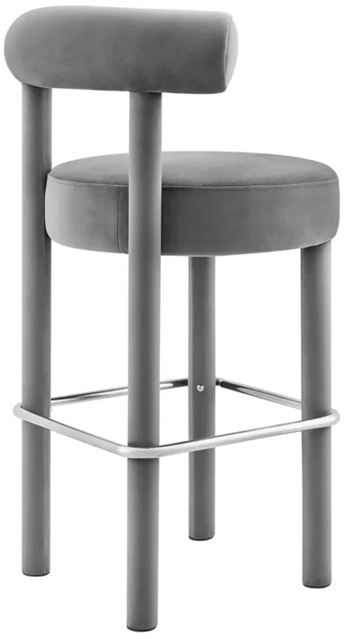 Toulouse Performance Velvet Bar Stool - Set of 2