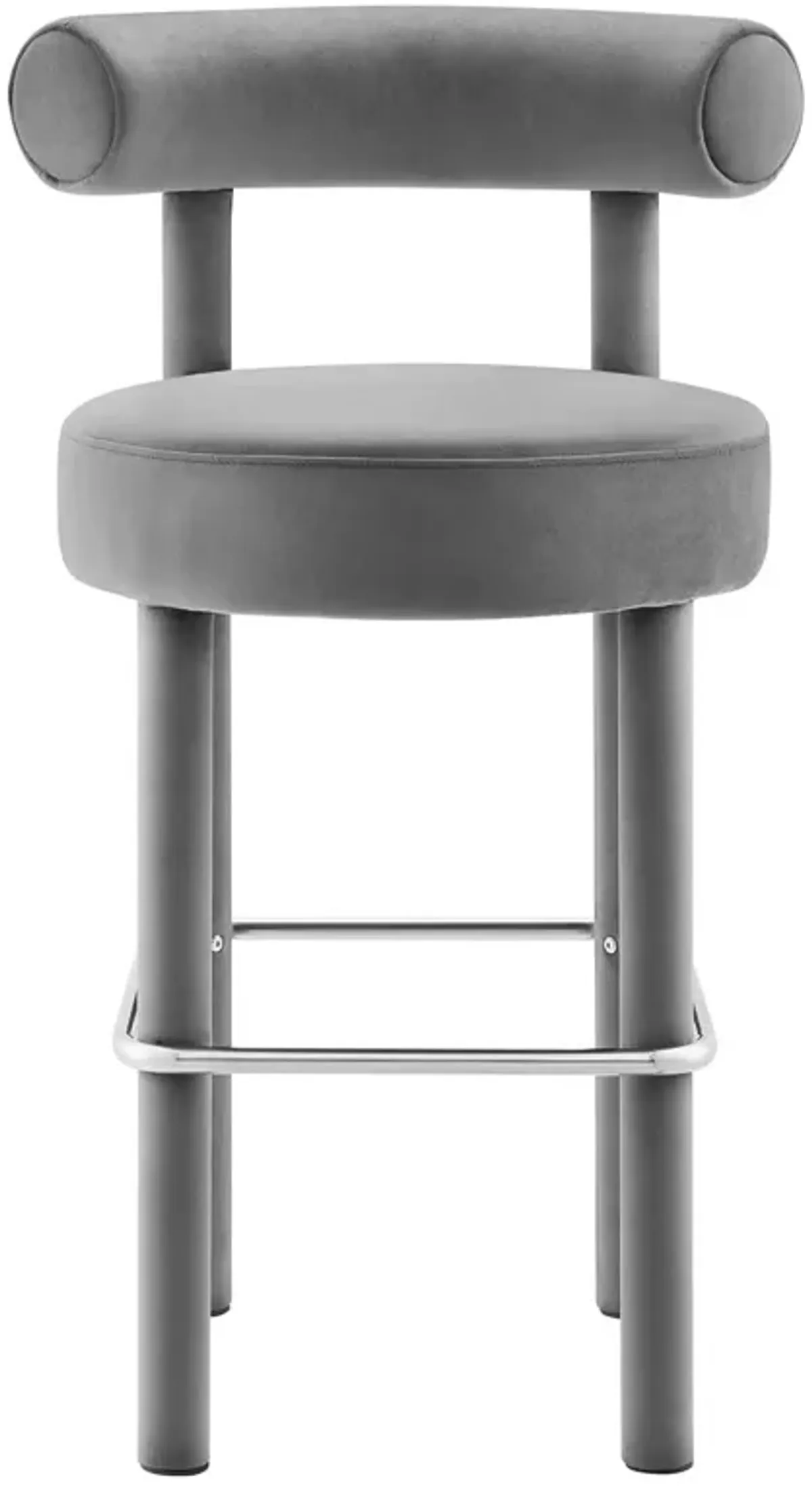 Toulouse Performance Velvet Bar Stool - Set of 2