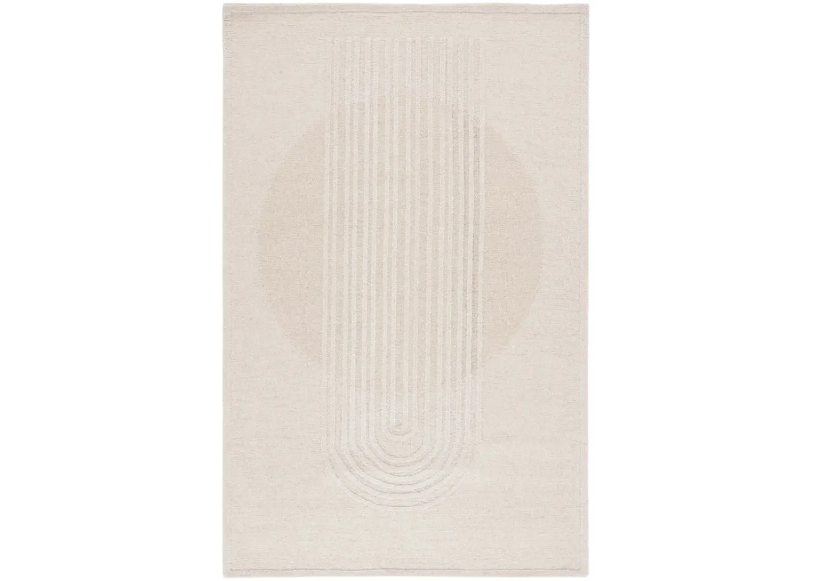 RODEO DRIVE 380 IVORY  4' x 6' Small Rectangle Rug