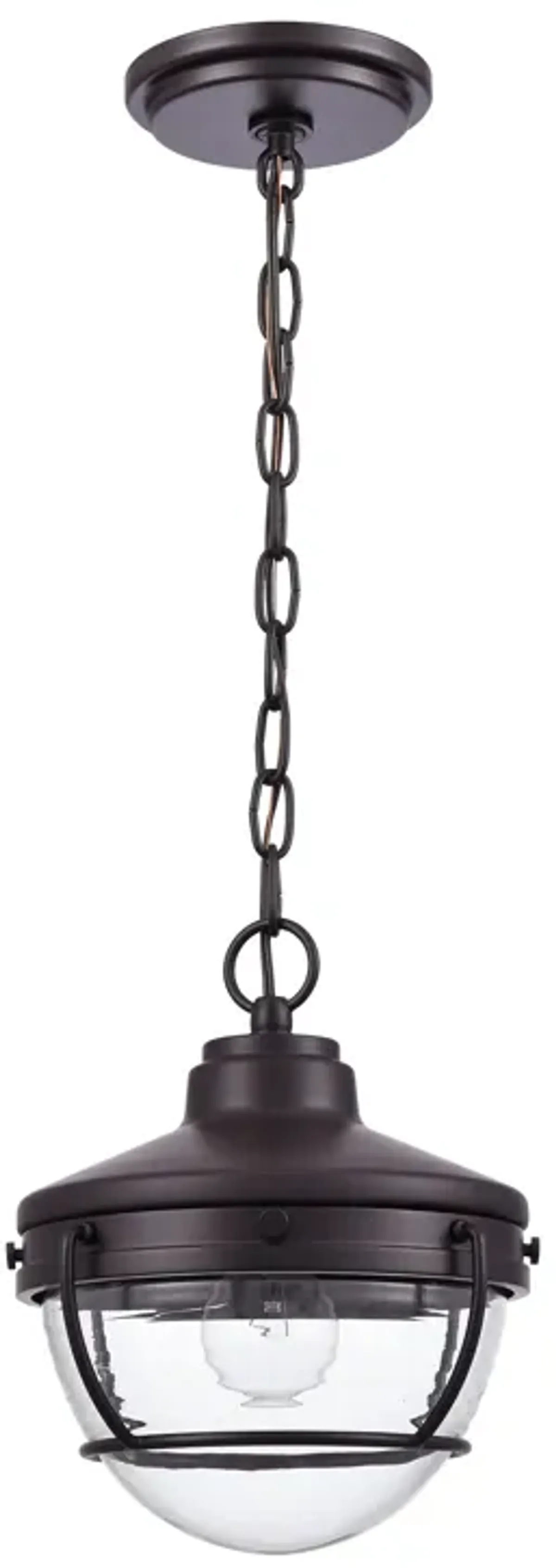 Eastport 9" Wide 1-Light Outdoor Pendant - Oil Rubbed Bronze