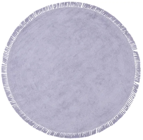 EASY CARE Hand Tufted 5' x 5' Round area rug