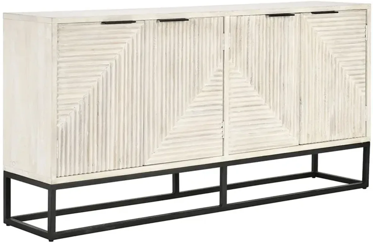 Flint Mango Wood Sideboard 