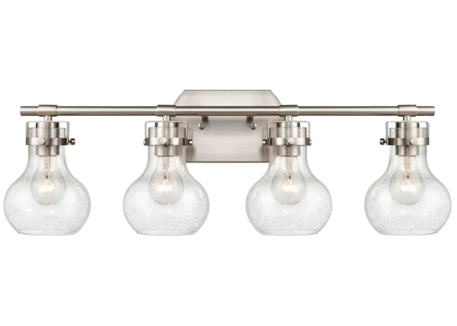 Salamanca 29" Wide 4-Light Vanity Light - Satin Nickel