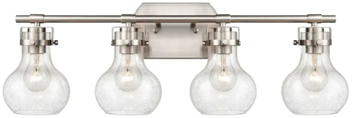 Salamanca 29" Wide 4-Light Vanity Light - Satin Nickel