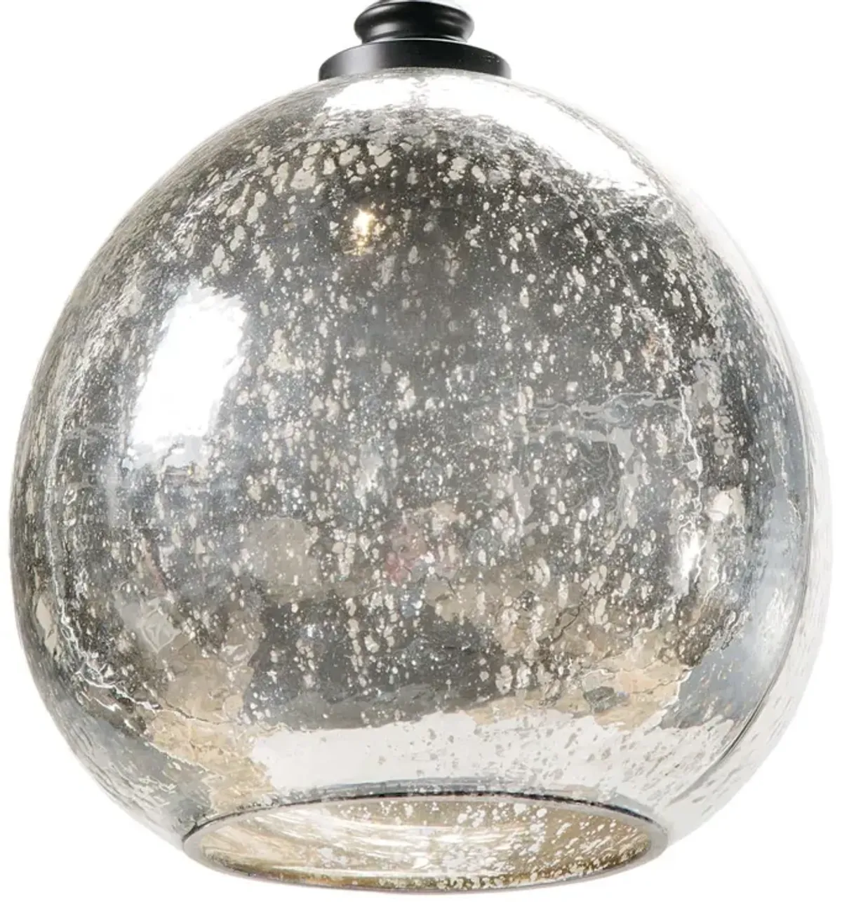 Glass Float Pendant (Antique Mercury)