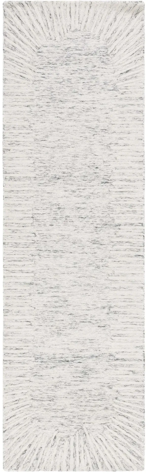 ABSTRACT Hand Tufted 2'-3' x 6' runner