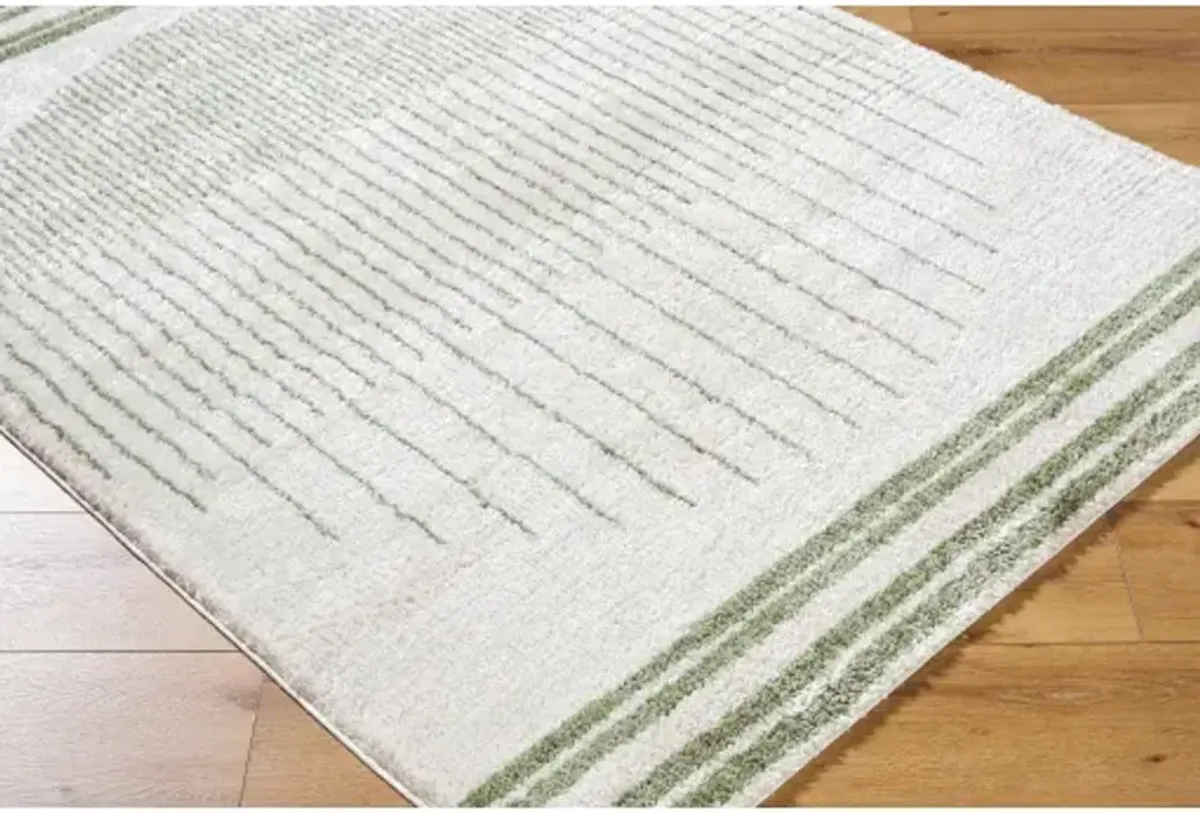 Fossay Shag FSG-2307 6'7" x 9' Machine Woven Rug