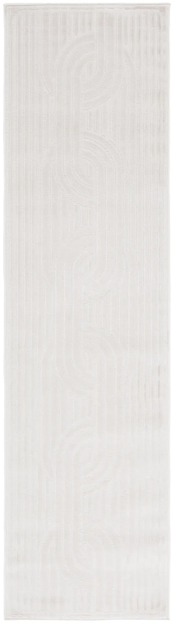 ARCHWAY 804 IVORY  2'-2' x 8' Runner Rug
