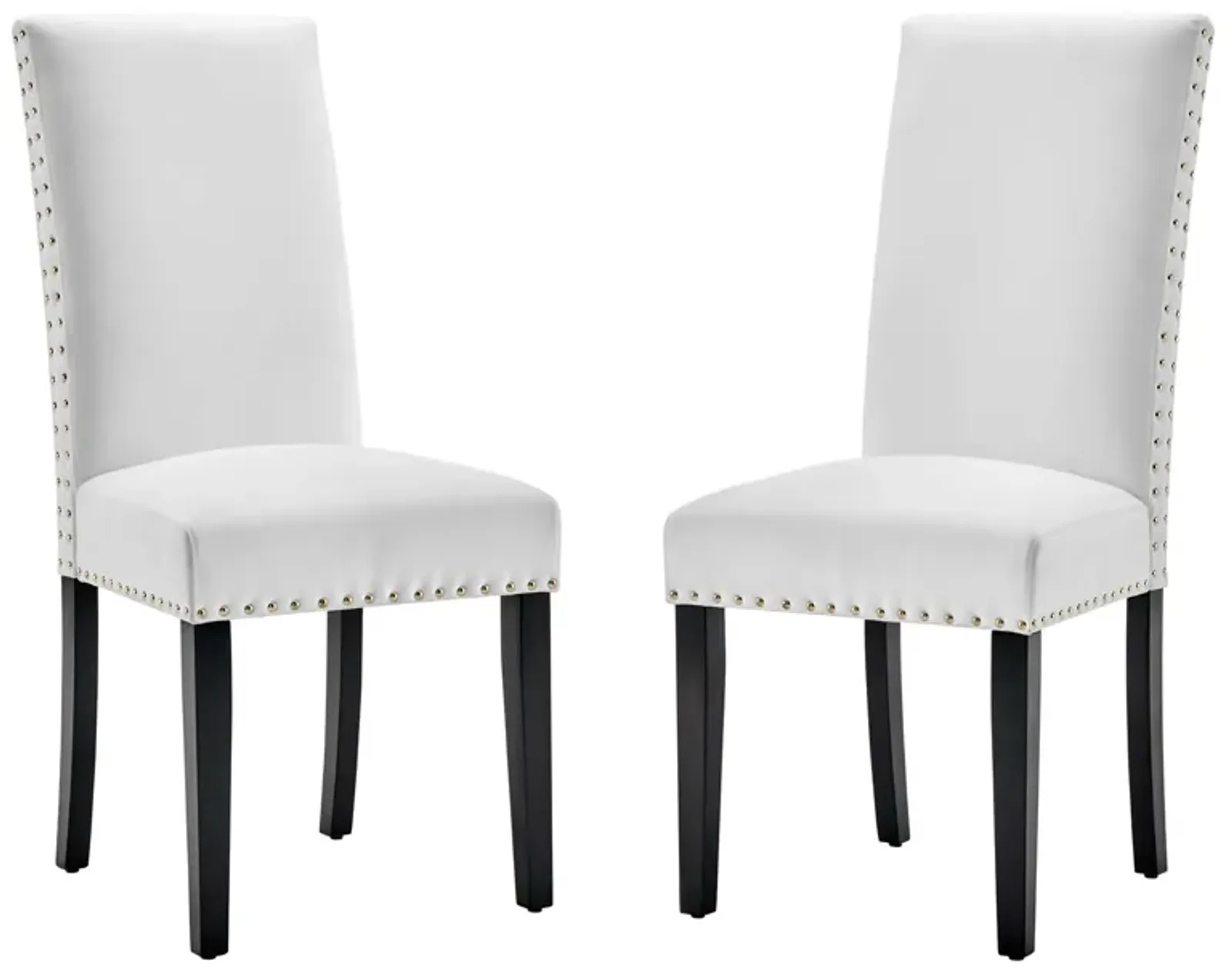 Parcel Performance Velvet Dining Side Chairs - Set of 2