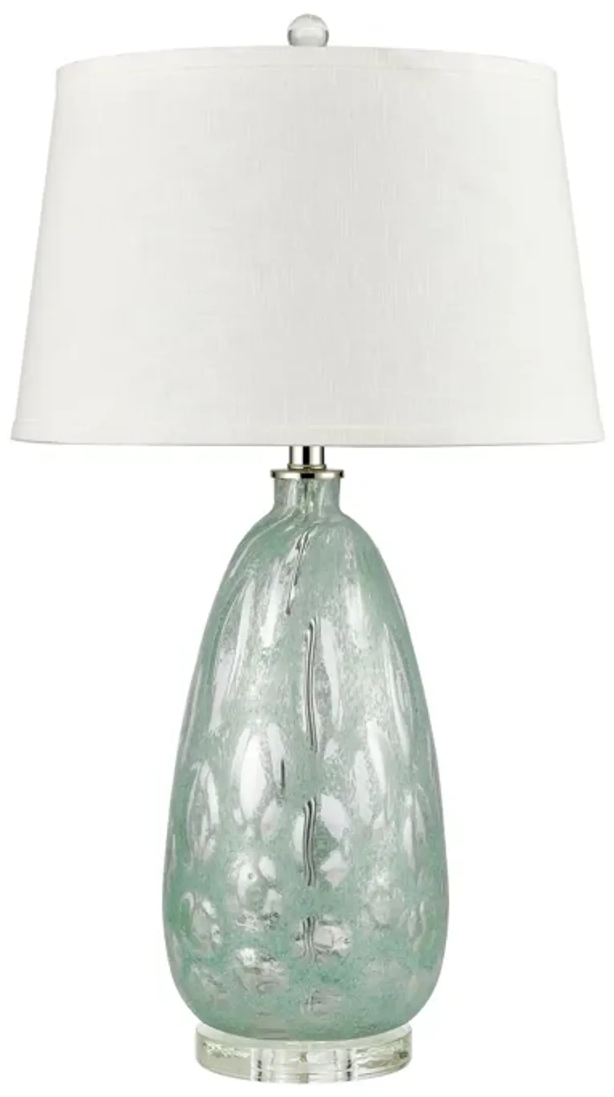 Bayside Blues 29" High 1-Light Table Lamp - Mint