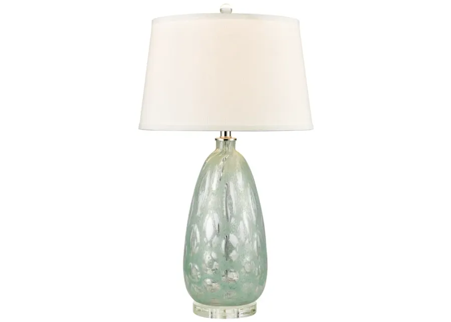 Bayside Blues 29" High 1-Light Table Lamp - Mint