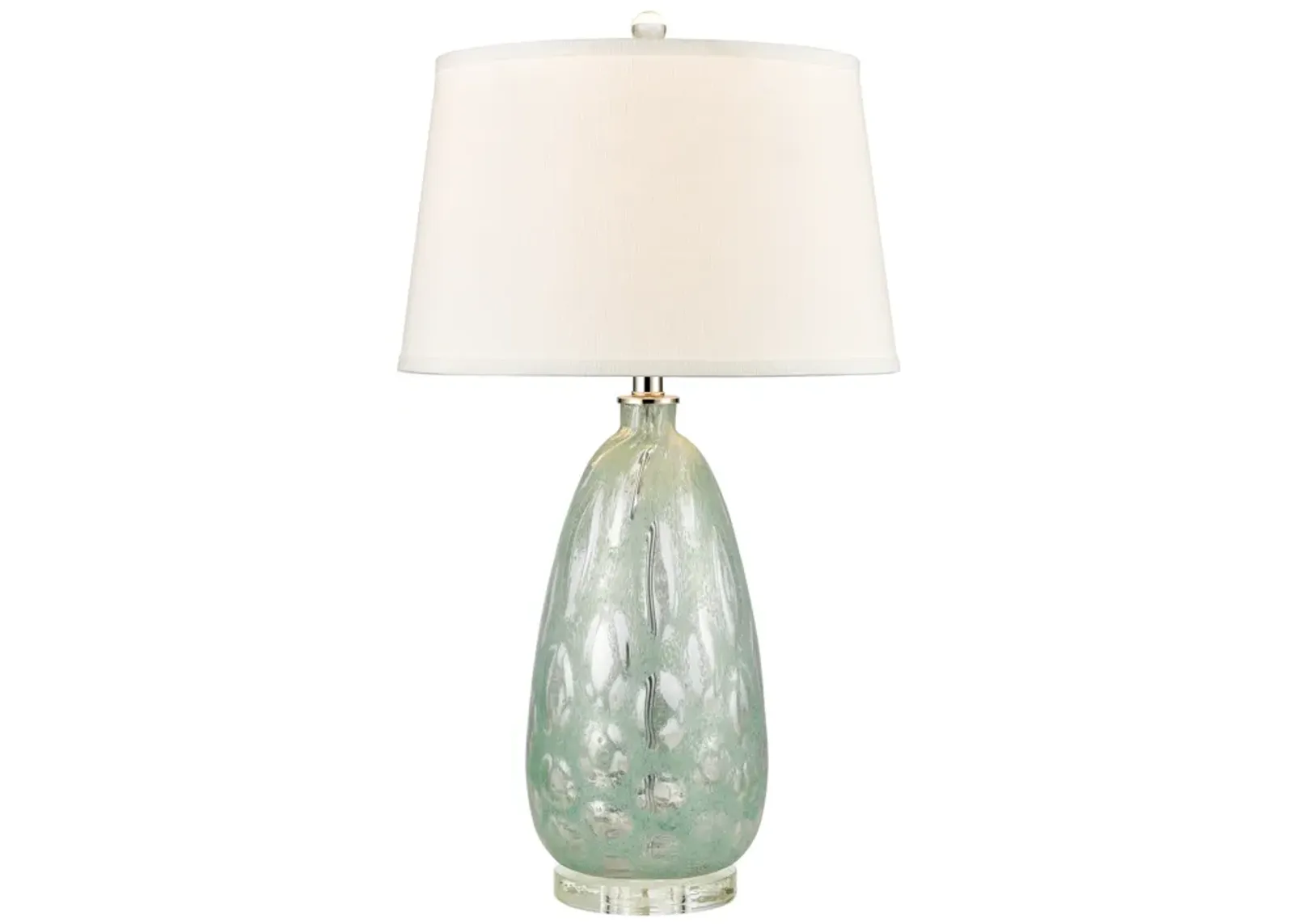 Bayside Blues 29" High 1-Light Table Lamp - Mint