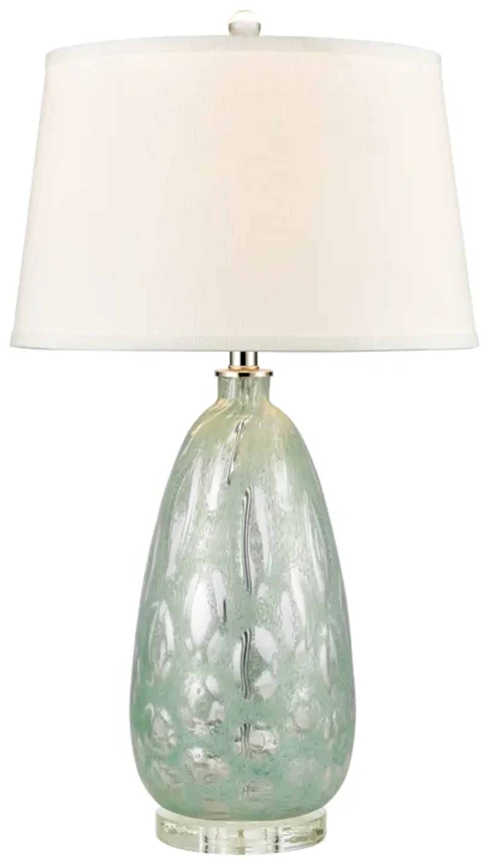 Bayside Blues 29" High 1-Light Table Lamp - Mint