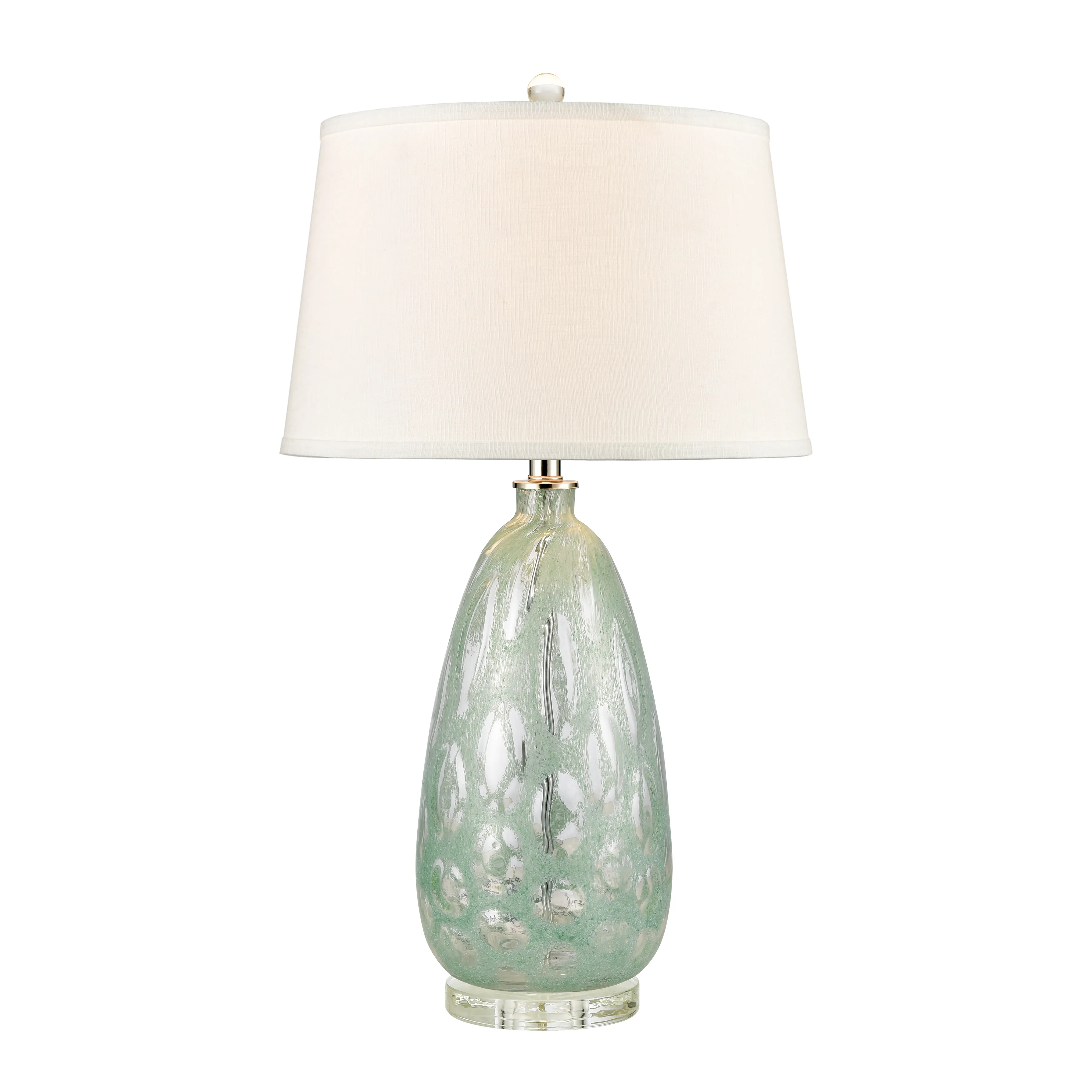 Bayside Blues 29" High 1-Light Table Lamp - Mint