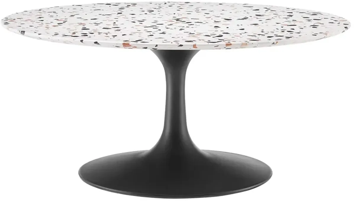 Lippa 36" Round Terrazzo Coffee Table