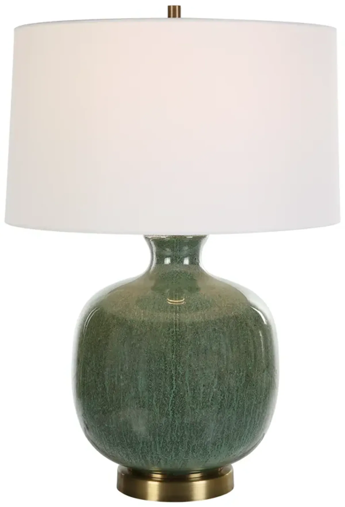 Nataly Aged Green Table Lamp