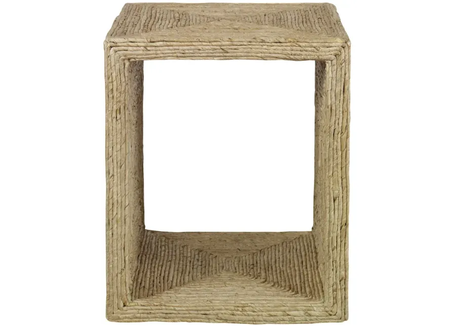 Rora Coastal Woven Side Table