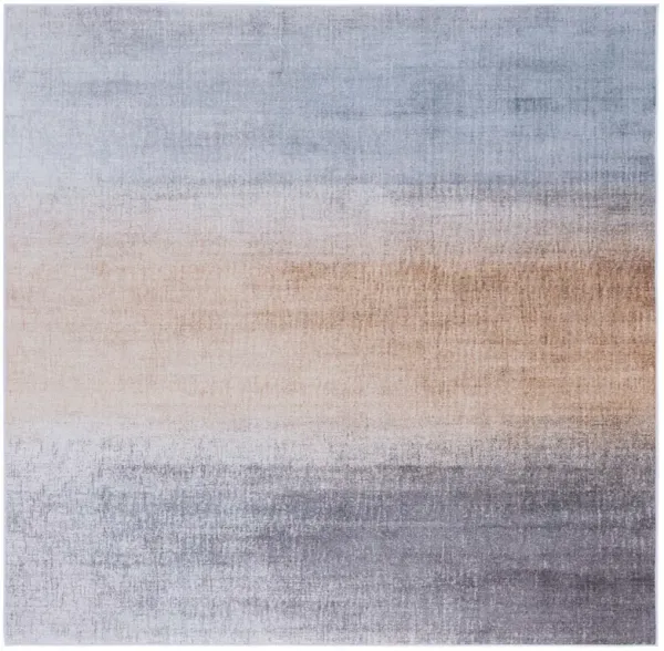 TACOMA 816 M/W S/R GREY  4' x 4' Square Square Rug