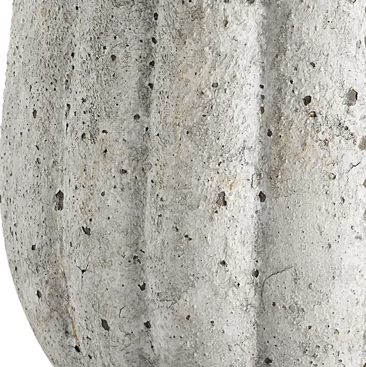 Weathered Stone Finish Ceramic Base Table Lamp