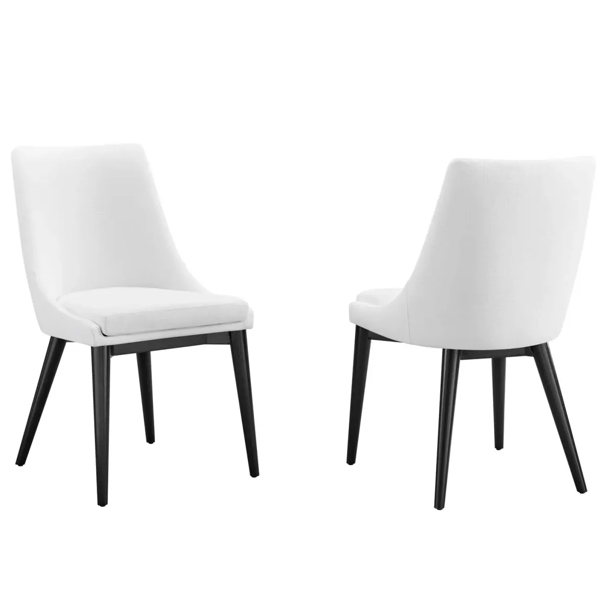 Viscount Dining Side Chair Fabric Set of 2