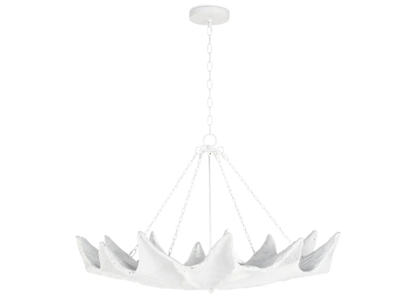 Coastal Living Clam Chandelier